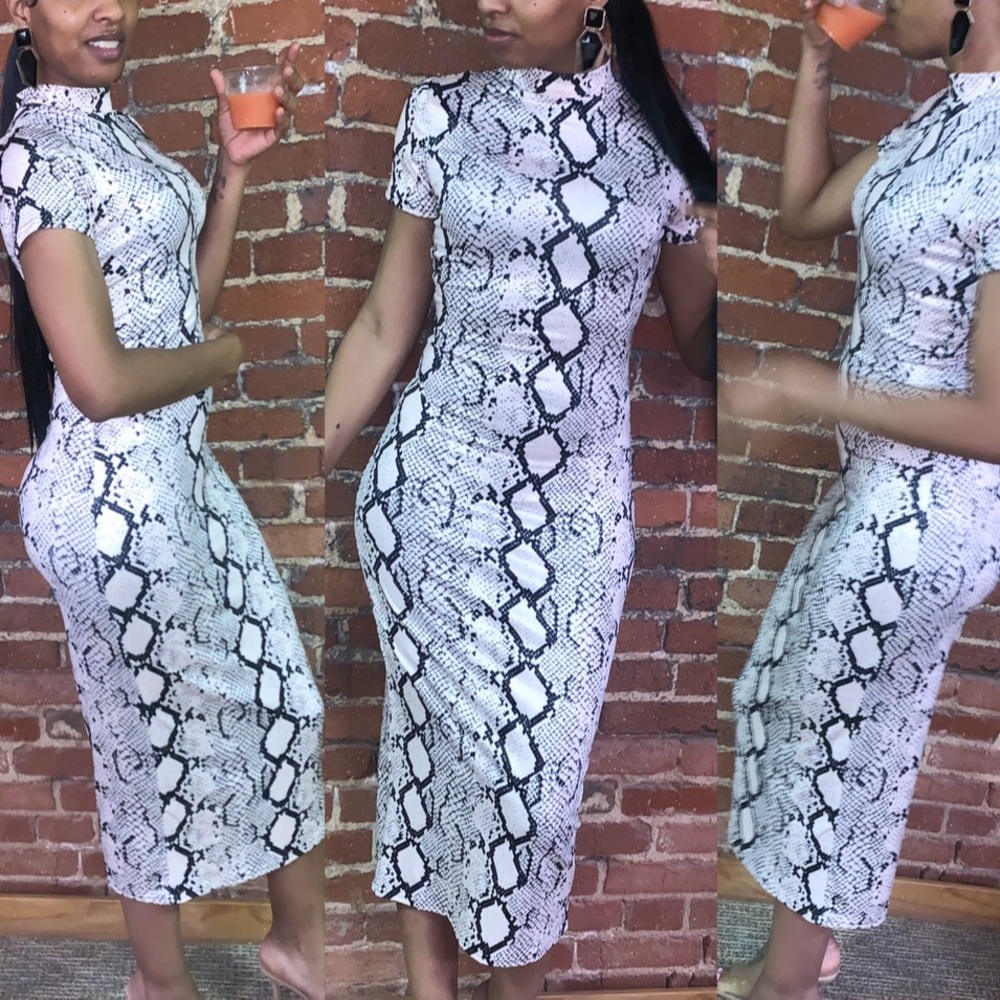 MIDI bodycon dress